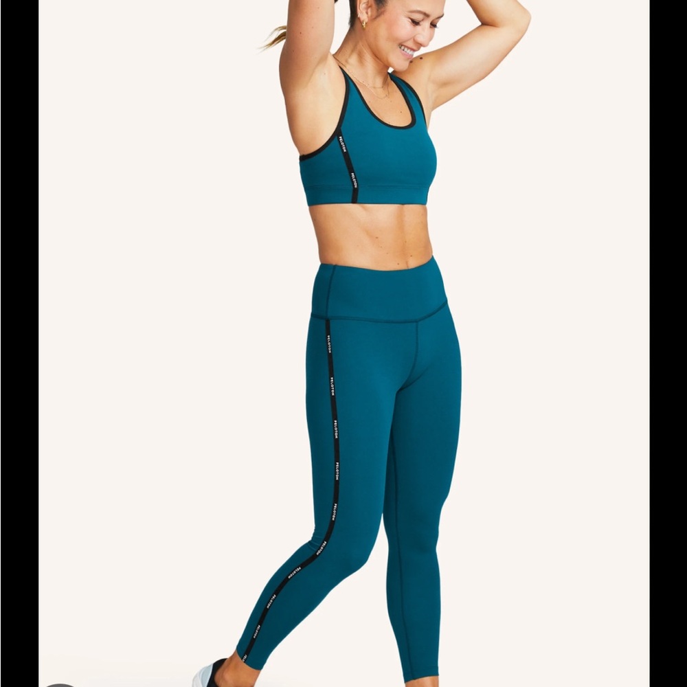 Peloton High Rise Leggings & Racerback Sports Bra Set